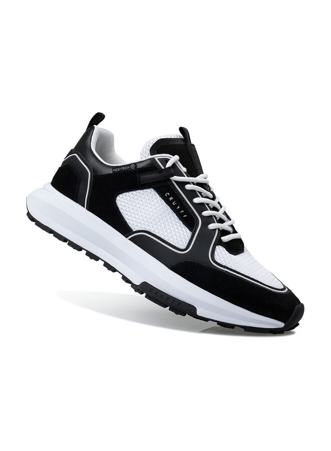Rayado wit zwart sneakers heren (s)