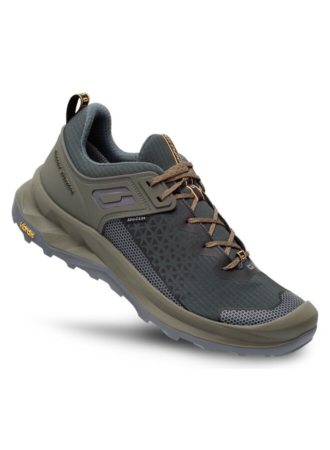 Grisport Explorer low groen wandelschoenen uni