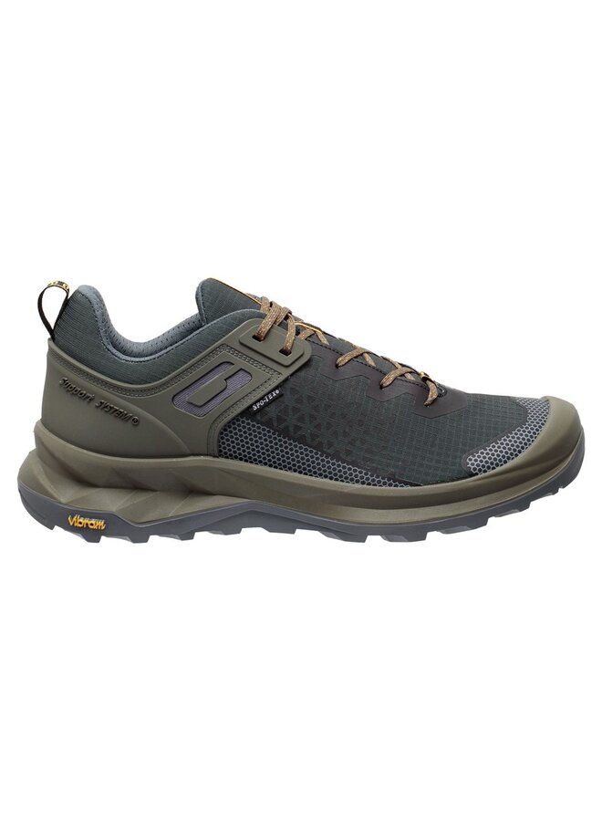Grisport Explorer low groen wandelschoenen uni