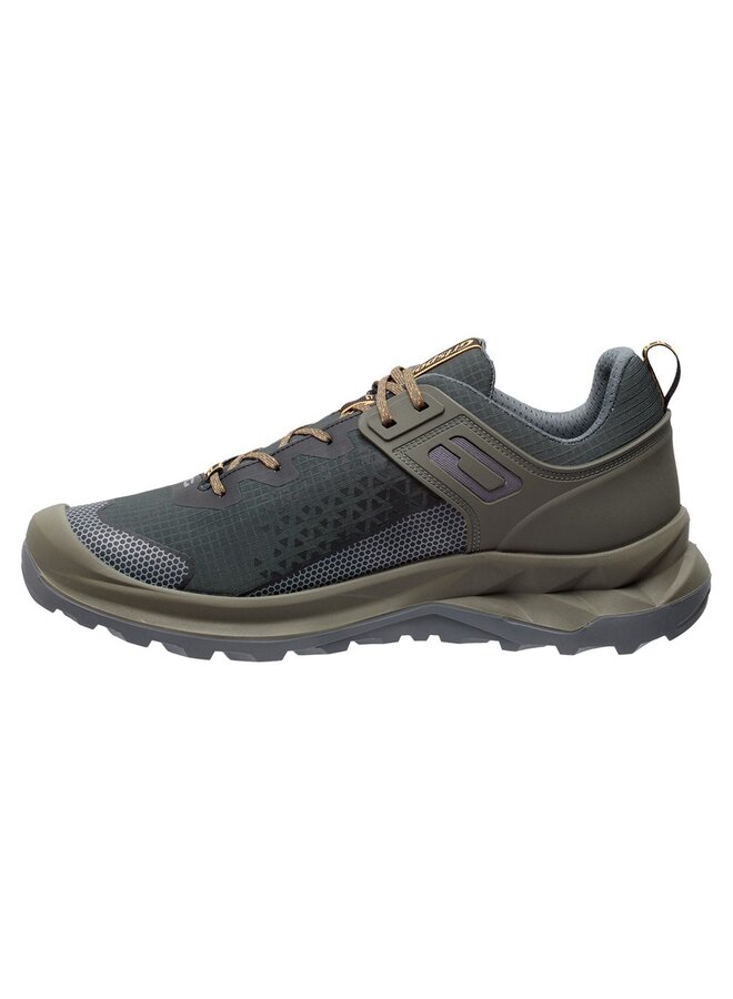 Grisport Explorer low groen wandelschoenen uni