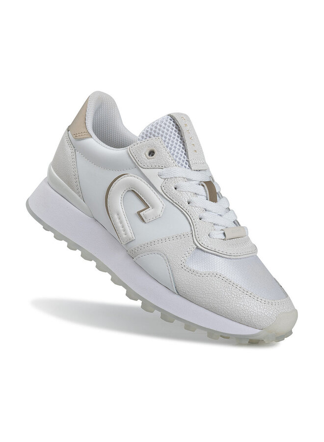 Cruyff Parkrunner wit goud sneakers dames