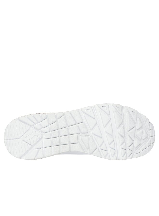 Skechers Uno Love wit goud sneakers dames