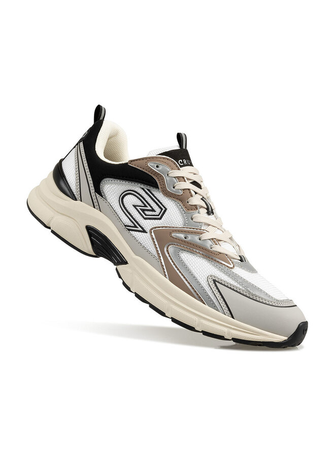 Cruyff Scorpius Ninja wit zwart sneakers heren