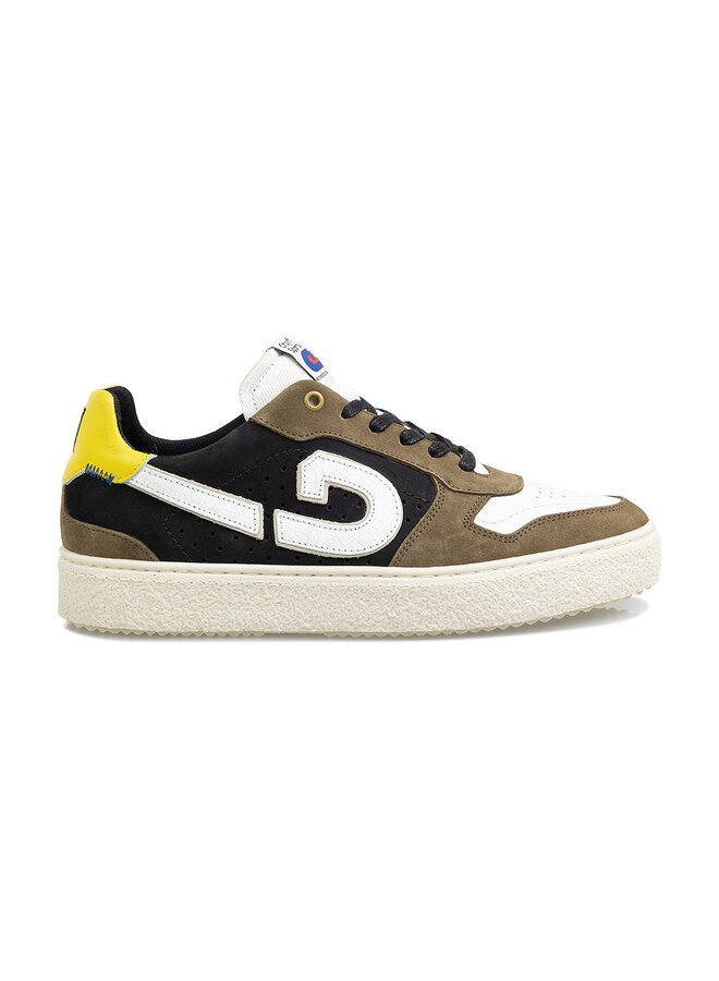 Cruyff Slice bruin zwart wit sneakers heren