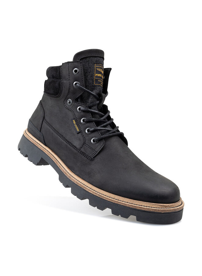 PME Legend Dragan zwart veterschoenen heren