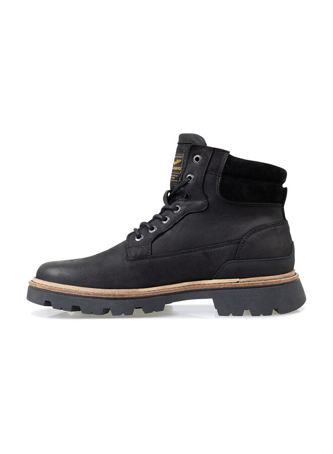 PME Legend Dragan zwart veterschoenen heren