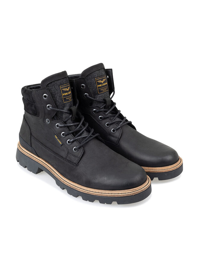 PME Legend Dragan zwart veterschoenen heren