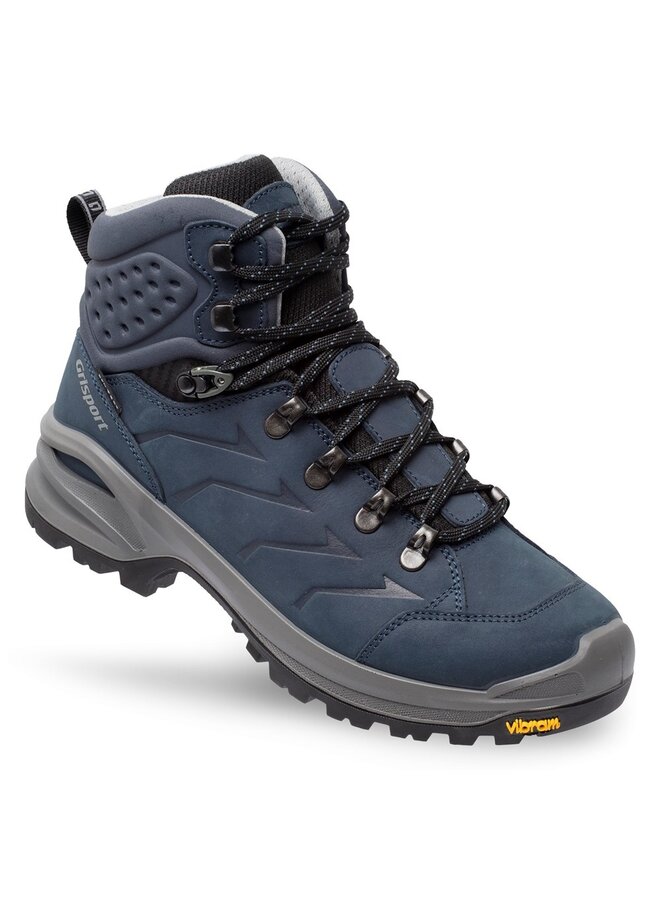 Venture Mid blauw wandelschoenen uni (a)