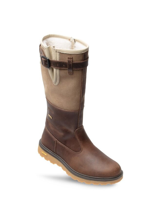 Highland bruin beige wandel laarzen dames