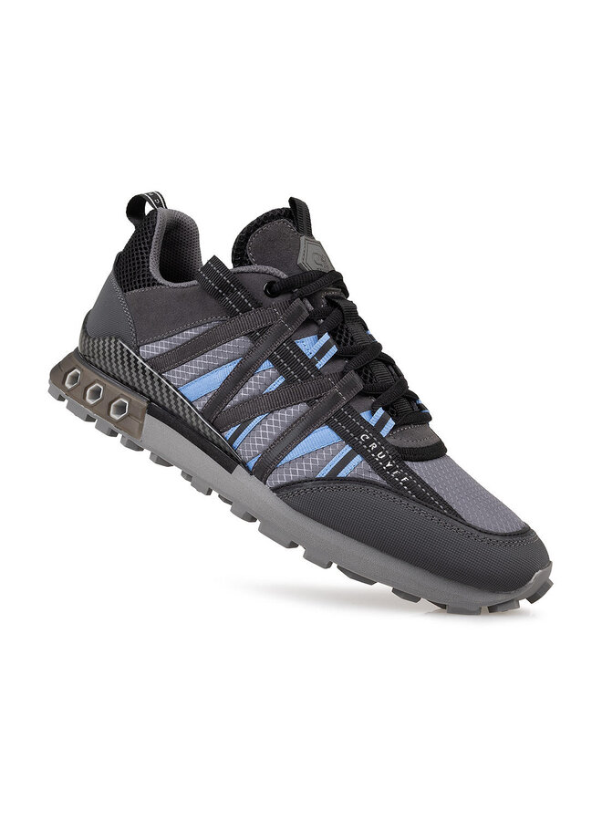 Cruyff Hex Fearia grijs blauw sneakers heren