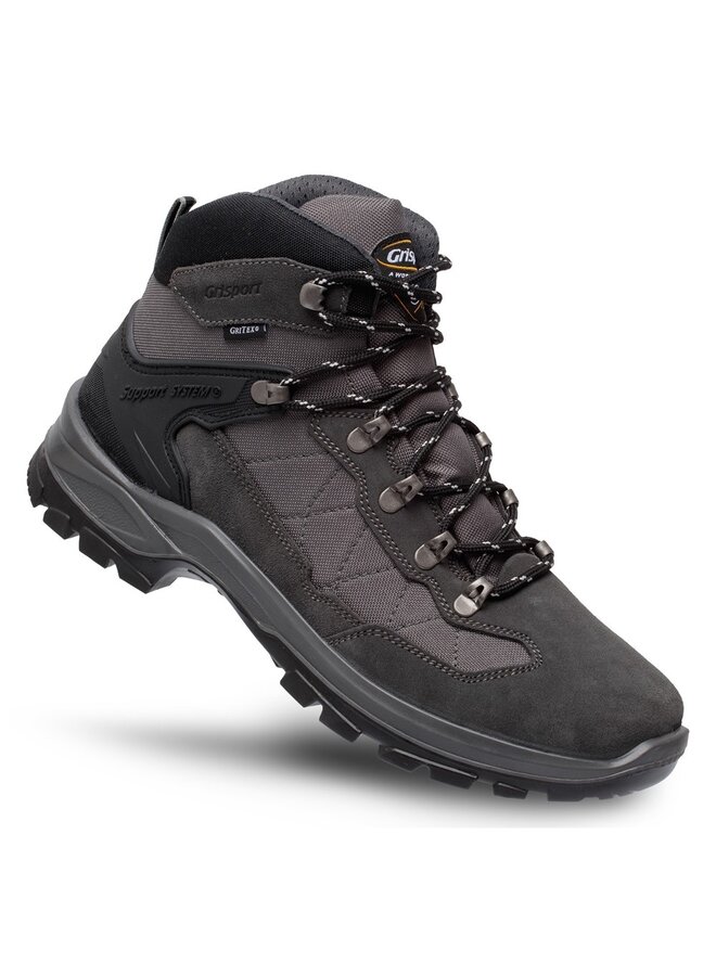 Scout Mid grijs wandelschoenen uni (a)