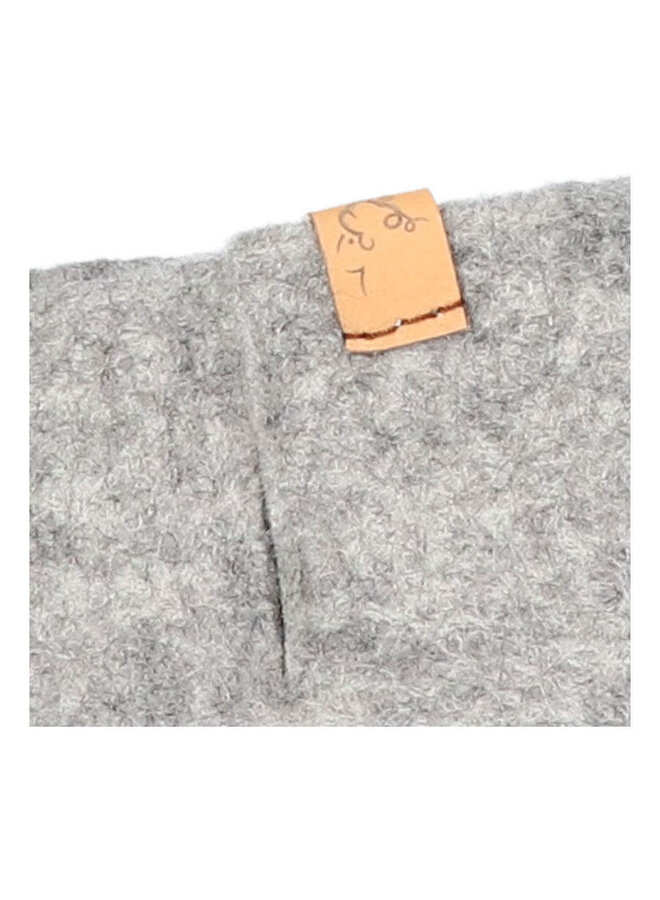 Tofvel Rabara pantoffels grijs uni