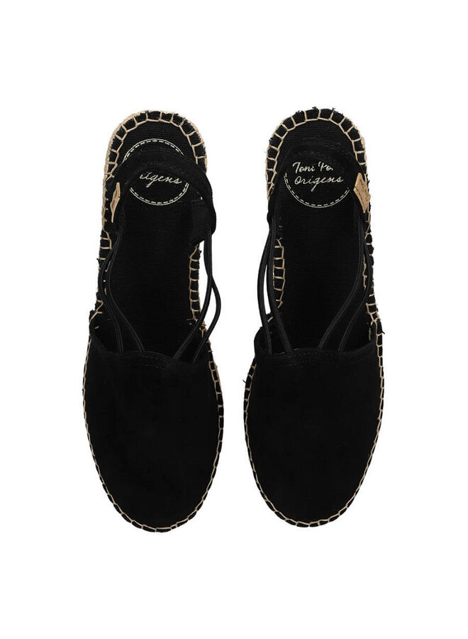 Toni Pons Tremp Negre espadrilles dames (s)