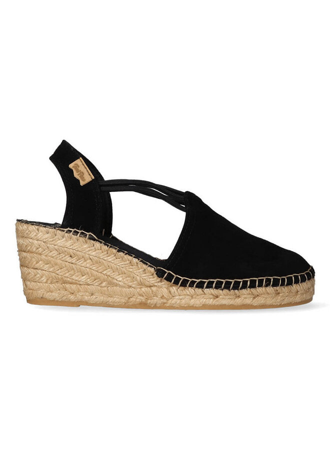 Tremp Negre zwart espadrilles dames