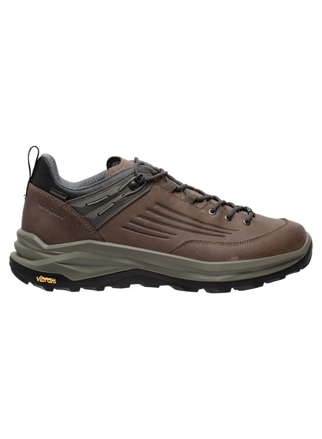 Grisport Outlander low bruin groen wandelschoenen uni
