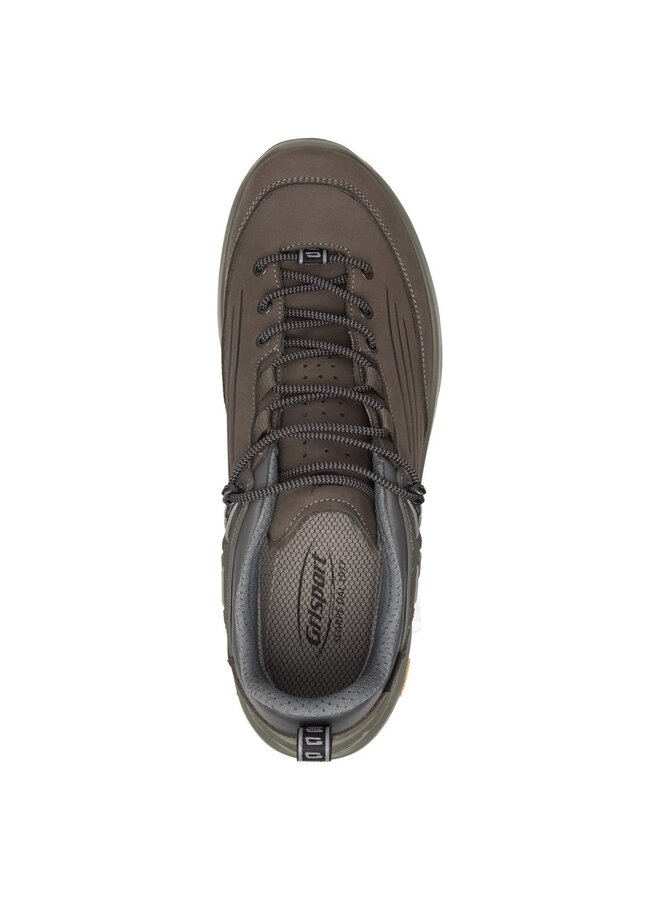 Grisport Outlander low groen geel wandelschoenen uni