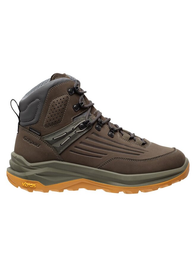 Grisport Outlander Mid groen geel wandelschoenen uni