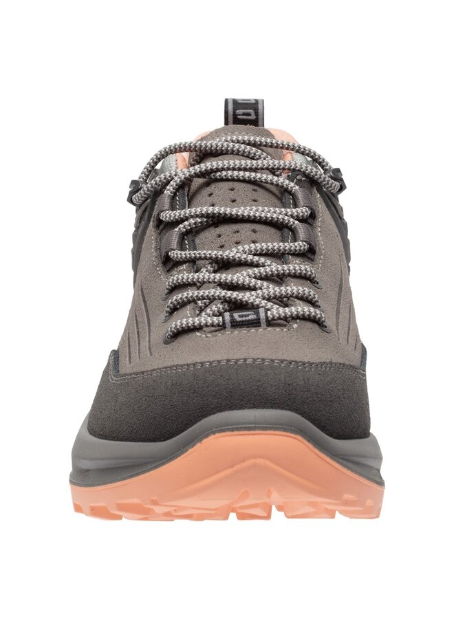 Grisport Overland Low grijs roze wandelschoenen uni