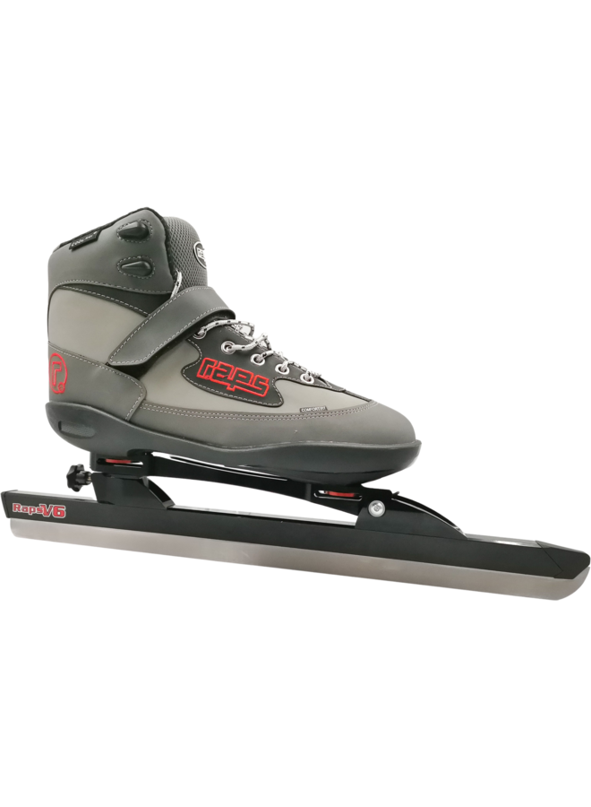 Raps Comfort V6 noren klapschaatsen zwart uni