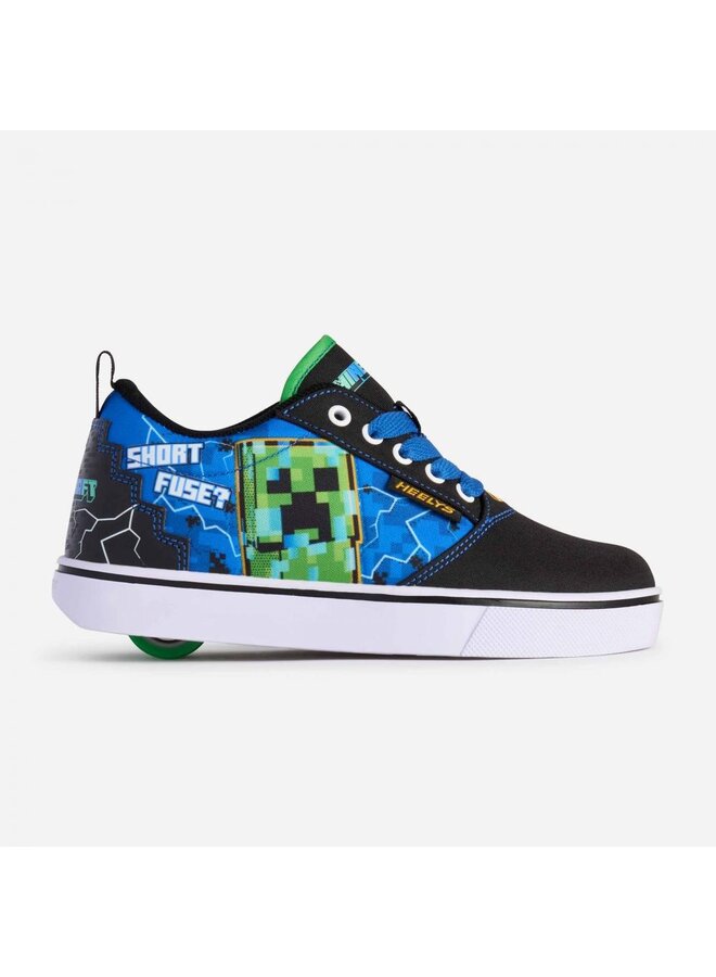 Heelys Minecraft Pro 20 zwart blauw kids