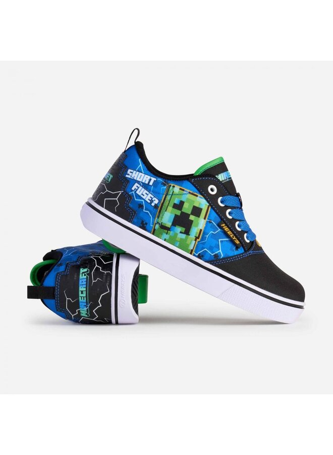 Heelys Minecraft Pro 20 zwart blauw kids