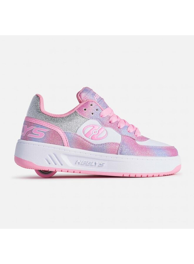 Heelys Rezerve low roze wit kids