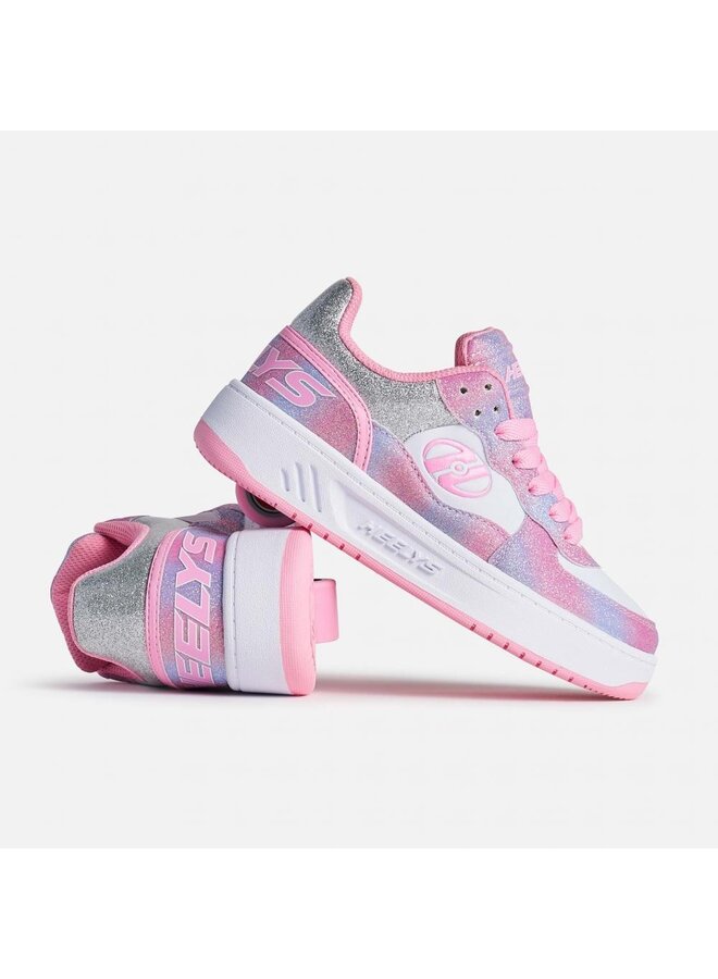 Heelys Rezerve low roze wit kids