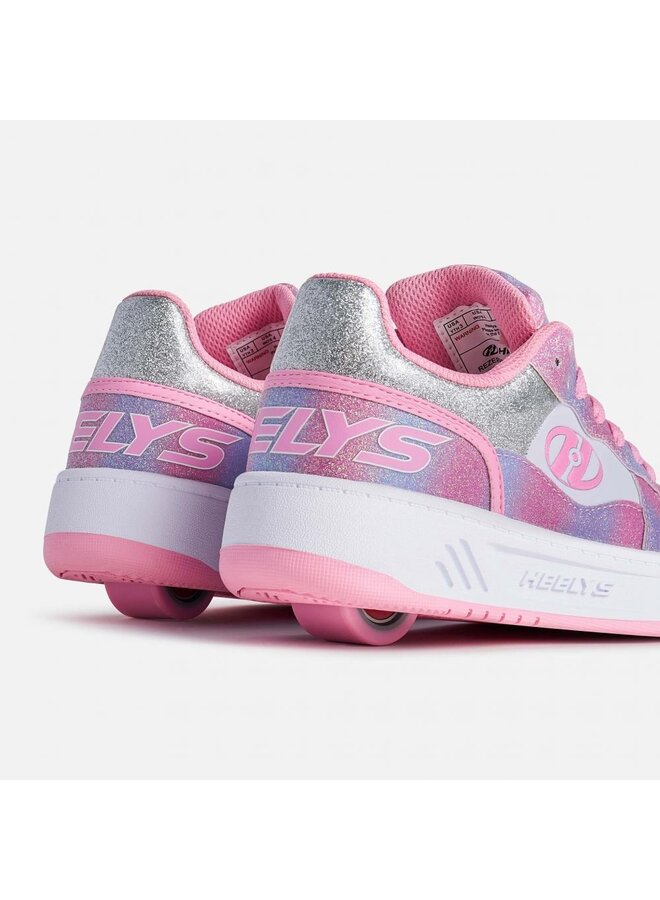 Heelys Rezerve low roze wit kids