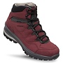 Grisport Bari Mid bordeaux wandelschoenen dames (a)