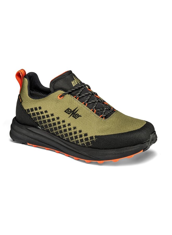 Lomer Gravity MTX low groen wandelschoenen uni