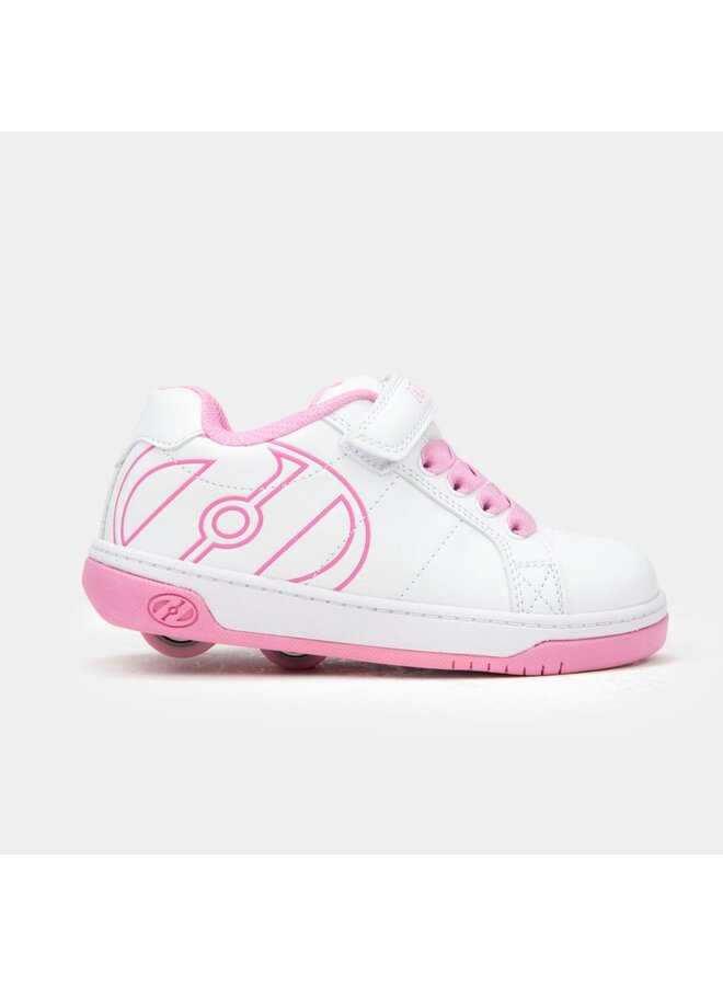 Heelys Kolect X2 wit roze kids