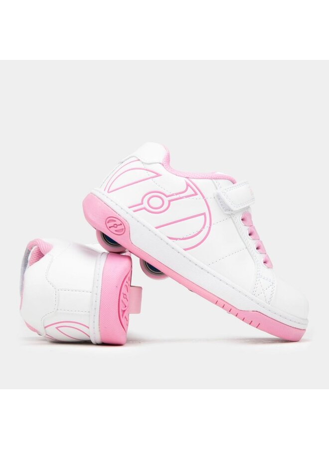 Heelys Kolect X2 wit roze kids