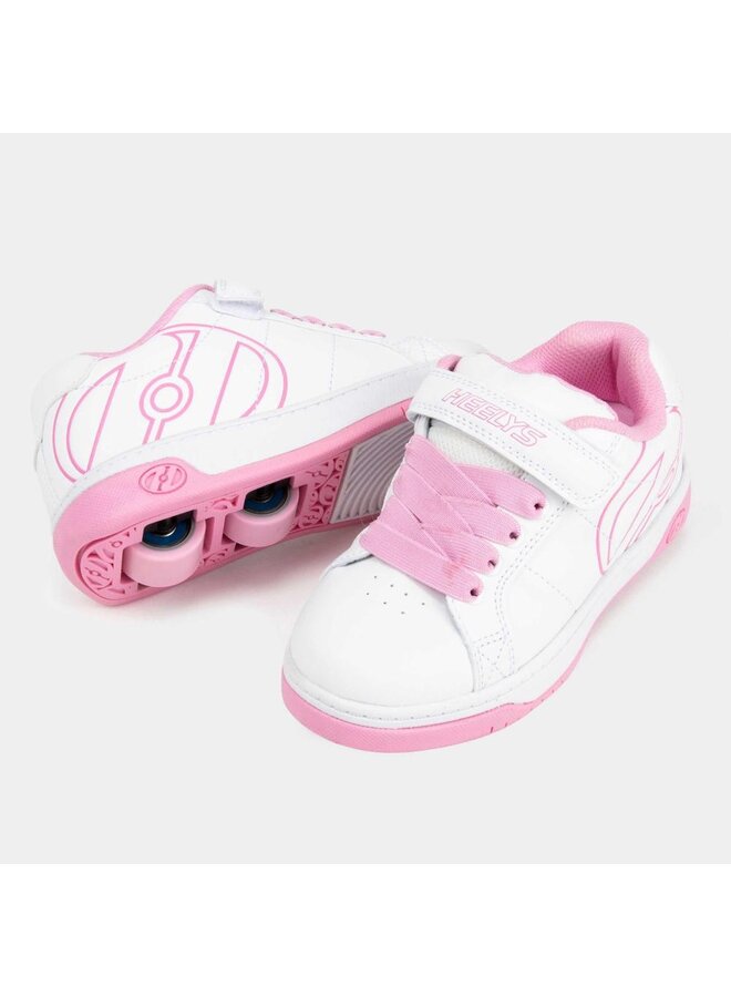 Heelys Kolect X2 wit roze kids
