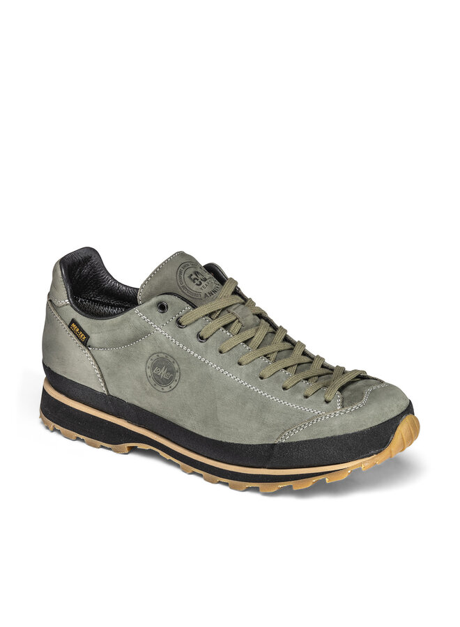 Lomer Bio Naturale low mtx groen wandelschoenen uni