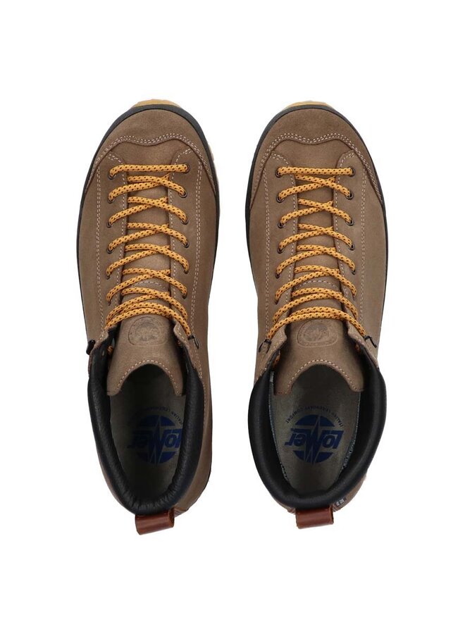 Lomer Bio Naturale mid mtx bruin wandelschoenen uni