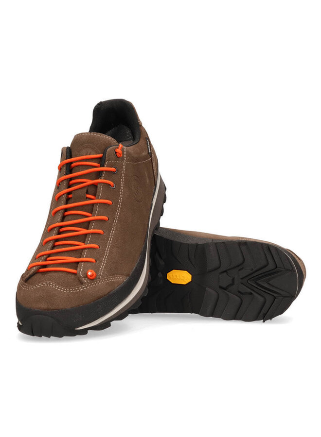 Lomer Bio Naturale MTX low bruin oranje wandelschoenen uni