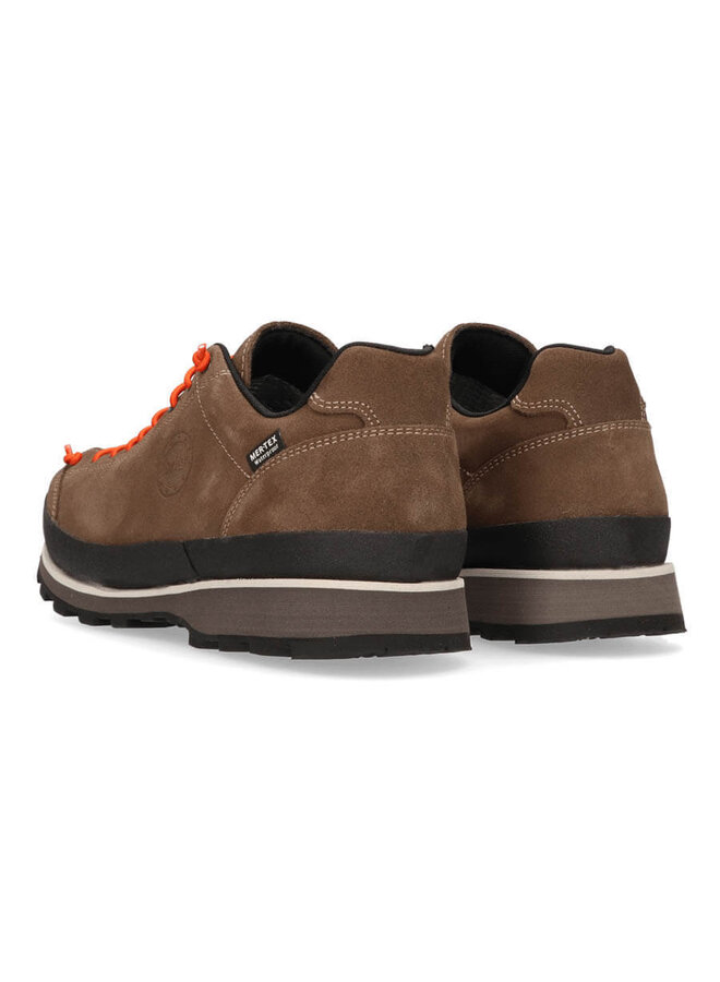 Lomer Bio Naturale MTX low bruin oranje wandelschoenen uni