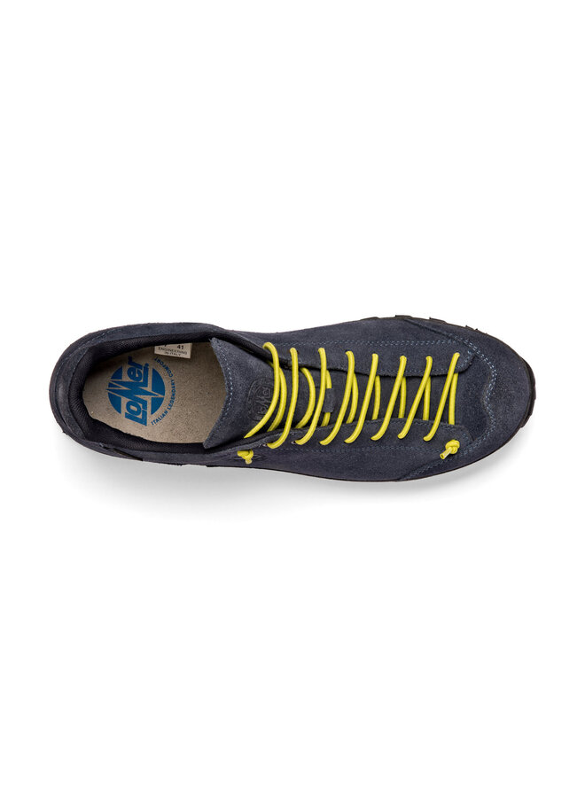 Lomer Bio Naturale MTX low blauw wandelschoenen uni