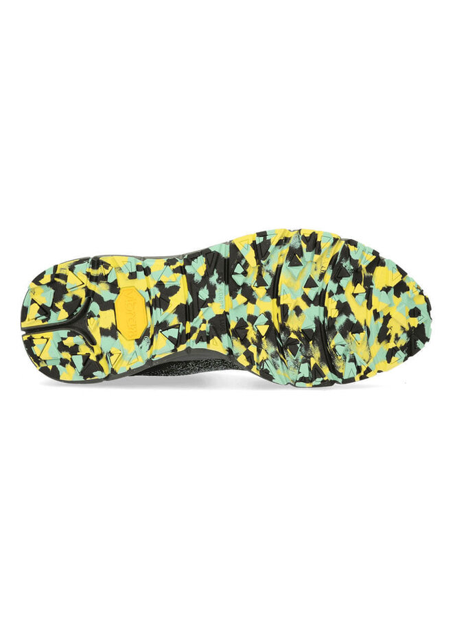 Lomer Spider Ultra MTX  zwart groen wandelschoenen uni