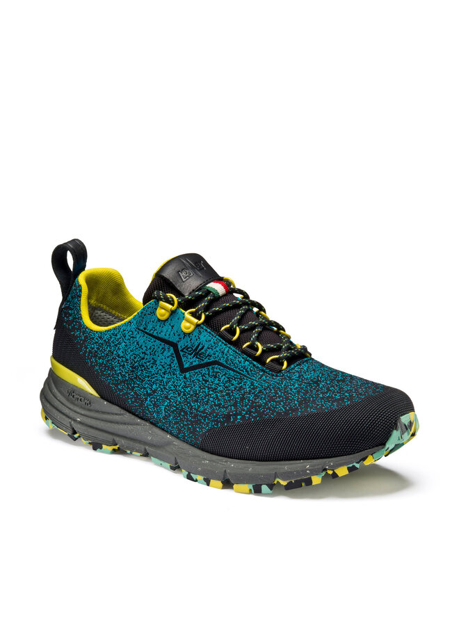 Spider Ultra MTX  zwart blauw wandelschoenen uni (b)