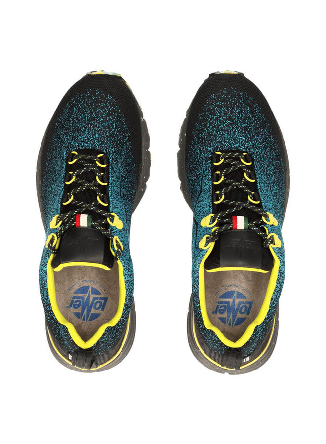 Lomer Spider Ultra MTX  zwart blauw wandelschoenen uni