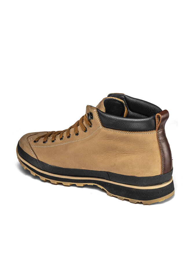 Lomer Bio Naturale mid mtx bruin wandelschoenen uni