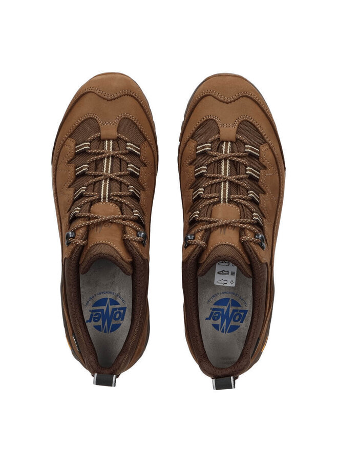 Lomer Sella II mtx bruin wandelschoenen uni
