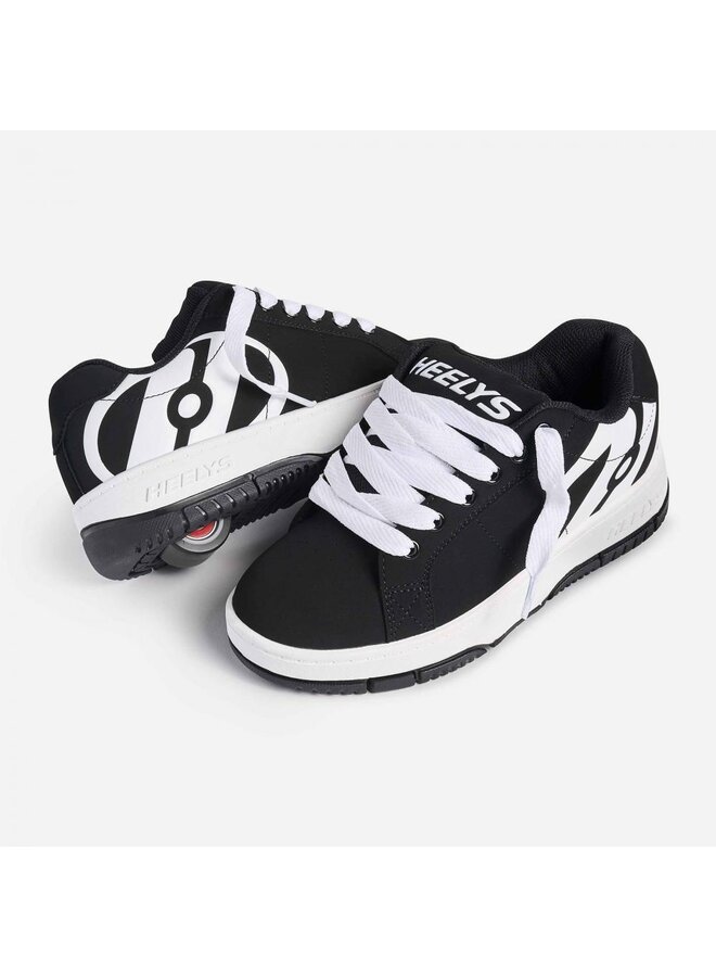 Heelys Kolect zwart wit kids