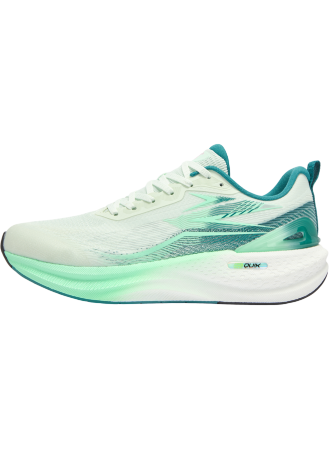 361 Spire CQT wit groen hardloopschoenen heren