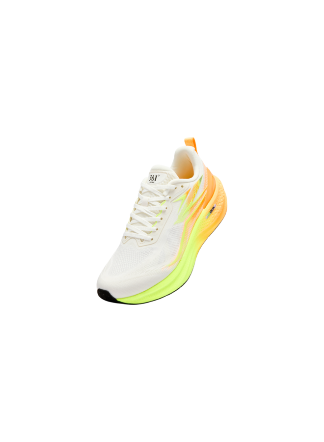 361 Spire CQT wit geel hardloopschoenen heren