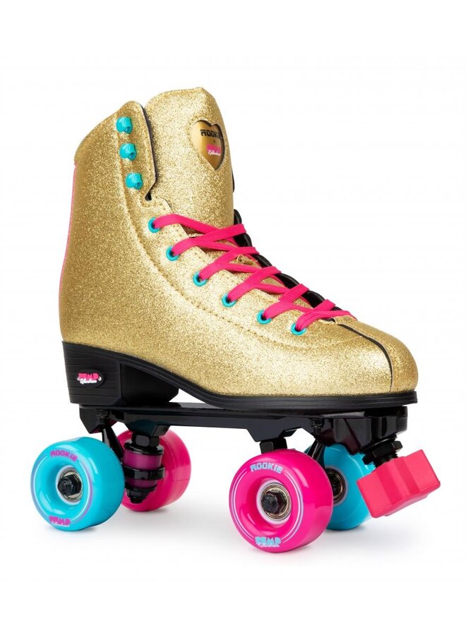 Rookie Bumb Rollerdisco V2 goud rolschaatsen
