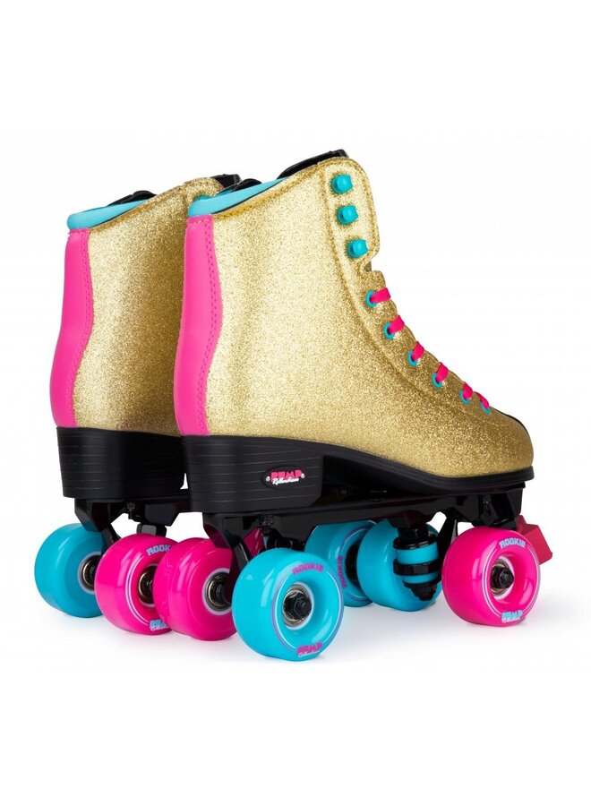 Rookie Bumb Rollerdisco V2 goud rolschaatsen
