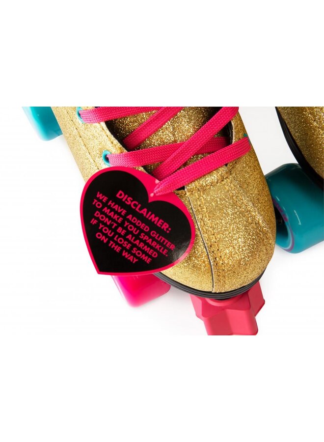 Rookie Bumb Rollerdisco V2 goud rolschaatsen