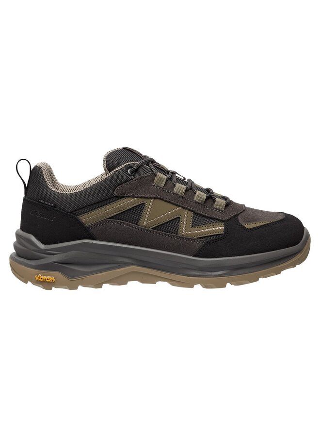 Grisport Swift Low grijs beige wandelschoenen uni